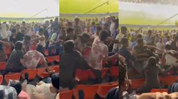 IPL 2024: MI vs GT ಪಂದ್ಯದ ವೇಳೆ ಹಾರ್ದಿಕ್ ಪಾಂಡ್ಯ ಹಾಗೂ ರೋಹಿತ್‌ ಶರ್ಮಾ ಫ್ಯಾನ್ಸ್‌ ನಡುವೆ ಡಿಶುಂ ಡಿಶುಂ