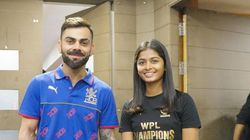 Shreyanka Patil: ವಿರಾಟ್ ಕೊಹ್ಲಿ ಭೇಟಿಯಾಗಿ ಫ್ಯಾನ್ ಗರ್ಲ್ ಕ್ಷಣ ಅನುಭವಿಸಿದ ಶ್ರೇಯಾಂಕಾ ಪಾಟೀಲ್