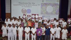 Table tennis: ಟೇಬಲ್ ಟೆನ್ನಿಸ್ ಆಟದ ಮಹತ್ವ ತಿಳಿದ ಸೈನಿಕರು