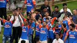 ವಾಂಖೆಡೆಯಲ್ಲಿ ಮೊಳಗಿದ 'ವಂದೇ ಮಾತರಂ', ಕುಣಿದು ಕುಪ್ಪಳಿಸಿದ ಟೀಮ್ ಇಂಡಿಯಾ; ಗೂಸ್‌ಬಂಪ್ಸ್ ವಿಡಿಯೋ