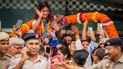 Paris Olympics 2024: ಇತಿಹಾಸ ನಿರ್ಮಿಸಿದ ಮನು ಭಾಕರ್‌ಗೆ ಅದ್ದೂರಿ ಸ್ವಾಗತ