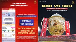RCB vs SRH: ಇಂದಿನಿಂದ ಆರ್‌ಸಿಬಿ ಪಂದ್ಯದ ಟಿಕೆಟ್ ಮಾರಾಟ ಶುರು, ಮೆಟ್ರೋ ಪ್ರಯಾಣ ಫ್ರೀ! ಬುಕಿಂಗ್ ಮಾಡೋದ್ಹೇಗೆ? 