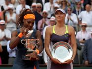 ഫ്രഞ്ച് ഓപ്പണ്‍ കിരീടം സെറീന വില്യംസിന്