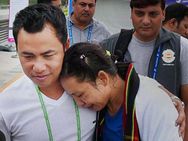 ഇടിച്ചിട്ടവരോട് സരിതയുടെ പ്രതിഷേധം