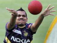 കൈമടക്കിയേറ്: നരെയ്‌ന് വിലക്ക്, ടീമിന് പുറത്ത്