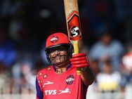 സേവാഗിന് മിന്നല്‍ സെഞ്ചുറി (63 പന്തില്‍ 134); അറേബ്യന്‍സ് ജയം തുടരുന്നു!