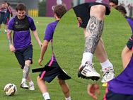 മെസിയുടെ കാലില്‍ പുതിയ ടാറ്റൂ, ഈ മാറ്റത്തിന് പിറകിലെ രഹസ്യം