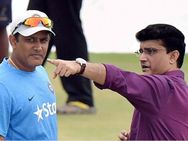 സൗരവ് ഗാംഗുലി വിരാട് കോലിയെയും ടീമംഗങ്ങളെയും കാണുന്നു.. കോച്ച് അനിൽ കുംബ്ലെയുടെ വിധി തീരുമാനിക്കാൻ!!