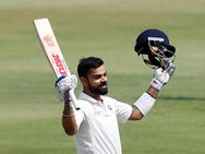 ഇന്ത്യൻ ക്യാപ്റ്റൻ വിരാട് കോലിക്ക് സെഞ്ചുറി.. ഒന്നാം ടെസ്റ്റിൽ ശ്രീലങ്കയ്ക്ക് 550 റൺസ് വിജയലക്ഷ്യം!!