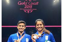 കോമണ്‍വെല്‍ത്ത് സ്വര്‍ണ ജേതാക്കള്‍ക്ക് ഇന്ത്യയില്‍ വീരോചിത സ്വീകരണം