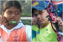 അമ്പെയ്ത്ത് ലോകകപ്പ്; മെഡല്‍ നേടി ഇന്ത്യയുടെ അഭിമാനമായി അഭിഷേകും ജ്യോതിയും