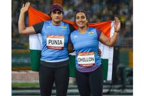 കോമണ്‍വെല്‍ത്ത് ഗെയിംസ് ഡിസ്‌കസ് ത്രോ; സീമ പൂണിയയ്ക്ക് വെള്ളി, നവജീതിന് വെങ്കലം