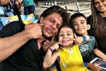 ചെന്നൈയോട് തോറ്റാലെന്താ?; ധോണിയുടെ മകളെ കീഴടക്കിയ ഷാരൂഖിന്റെ പ്രകടനം വൈറല്‍