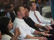 ബ്രെറ്റ് ലീ കോഴിക്കോട്ട്, ആരാധകര്‍ ക്ലീന്‍ ബൗള്‍ഡ്... ഓസീസ് ഇതിഹാസത്തിന് ഊഷ്മള സ്വീകരണം