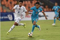 സുനില്‍ ഛെത്രിക്ക് ഹാട്രിക്ക്; ചൈനീസ് തായ്‌പേയിയെ ഗോള്‍മഴയില്‍ മുക്കി ഇന്ത്യ