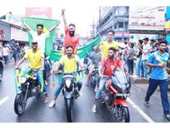 വയനാടിന് ആവേശമായി ലോകകപ്പ് റോഡ്‌ഷോ; ആരാധകര്‍ തിങ്ങിനിറഞ്ഞ് കല്‍പ്പറ്റ