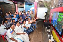 ലോകകപ്പ് ആവേശം മലപ്പുറത്ത് ബിഗ് സ്‌ക്രീനുകള്‍ക്ക് മുന്നില്‍