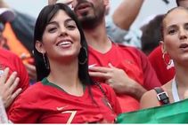 ക്രിസ്റ്റ്യാനോയെ പ്രോത്സാഹിപ്പിച്ച് അര്‍ജന്റീനന്‍ കാമുകി; ഗോളടിക്കുന്നത് വെറുതെയല്ല