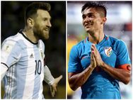 ഛേത്രി ഇനി മെസ്സിക്കൊപ്പം!! ഇന്ത്യന്‍ ഫുട്‌ബോളിന് അഭിമാനനിമിഷം... ഗോള്‍വേട്ടയില്‍ രണ്ടാമന്‍