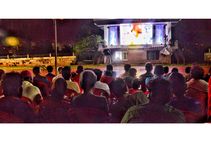 ലോകകപ്പ് മത്സരം ആവേശകരമാക്കാൻ തോപ്പുംപടിയിൽ കൂറ്റൻ സ്ക്രീൻ