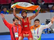 ഏഷ്യന്‍ ഗെയിംസ്; ഗുസ്തിയില്‍ ബജ്‌രംഗ് പൂണിയയിലൂടെ ഇന്ത്യയ്ക്ക് ആദ്യ സ്വര്‍ണം