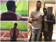 ആഴ്‌സനലിന് ആവേശമായി ഇന്ത്യ... പ്രീമിയര്‍ ലീഗ് വേദിയില്‍ ക്രിക്കറ്റ് താരങ്ങളും!! ചിത്രങ്ങള്‍ വൈറല്‍