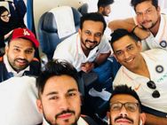 കപ്പടിക്കാന്‍ ഹിറ്റ്മാനും സംഘവും... ടീം ഇന്ത്യ യുഎയിലേക്ക് പറന്നു, ചിത്രം വൈറല്‍