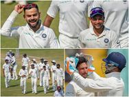 നൂറാം ടെസ്റ്റ് വിജയം ആഘോഷമാക്കി ഇന്ത്യ; പിന്നില്‍ ഈ താരങ്ങള്‍; വിന്‍ഡീസ് എന്തിന് കളിക്കുന്നു?