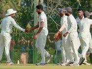 രഞ്ജി ട്രോഫി ക്വാര്‍ട്ടര്‍ ഫൈനല്‍: കേരളം 171ന് പുറത്ത്, ഗുജറാത്തിന് 195 റണ്‍സ് വിജയലക്ഷ്യം