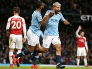 അഗ്വേറോ ഹാട്രിക്കില്‍ ആഴ്‌സനലിനെ മുക്കി സിറ്റി, യുനൈറ്റഡ് കുതിക്കുന്നു... പിഎസ്ജി ഞെട്ടി