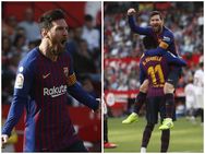 ഹാട്രിക്കുമായി മെസ്സിയുടെ വണ്‍മാന്‍ ഷോ... ബാഴ്‌സയില്‍ 50ാം ഹാട്രിക്ക്; 10 പോയിന്റിന്റെ ലീഡ്