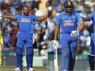 ബാറ്റിങ്ങില്‍ തകര്‍ത്തടിച്ചു; ഏകദിനത്തില്‍ പുതിയ റെക്കോര്‍ഡ് സ്ഥാപിച്ച് ധവാനും രോഹിത്തും