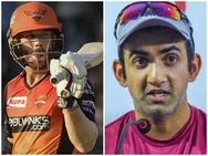 ഐപിഎല്‍: ഗംഭീറിന്റെ കസേര തെറിച്ചു!! ഇനി അവിടെ സാക്ഷാല്‍ വാര്‍ണര്‍... പിറന്നത് പുതിയ റെക്കോര്‍ഡ്