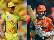 ഐപിഎല്‍; ജയം തുടരാന്‍ ചെന്നൈ സൂപ്പര്‍ കിങ്‌സ് ഹൈദരാബാദിനെതിരെ, വാര്‍ണറെ പിടിച്ചുകെട്ടും