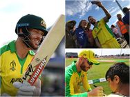 കൂവിയിട്ടും കൈവിട്ടില്ല; കൂവിയ കാണികള്‍ക്ക് ഓട്ടോഗ്രാഫ് നല്‍കി വാര്‍ണര്‍ താരമായി