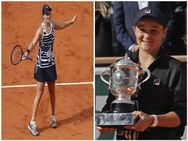 ഫ്രഞ്ച് ഓപ്പണില്‍ ചരിത്രമെഴുതി ആഷ്‌ലി ബാര്‍ട്ടി വനിതാ സിംഗിള്‍സില്‍ കിരീടം സ്വന്തമാക്കി