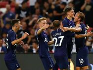 മധ്യവരയ്ക്കടുത്തുനിന്നൊരു അത്ഭുത ഗോളുമായി ഹാരി കെയ്ന്‍; ടോട്ടനം യുവന്റസിനെ വീഴ്ത്തി