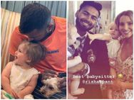 പന്തിനെ മറന്നേക്കൂ... കുഞ്ഞുങ്ങളെ നോക്കാന്‍ ഇതാ പുതിയൊരാള്‍, വീഡിയോ വൈറല്‍