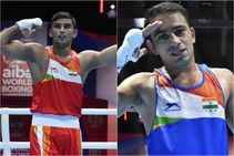ഇന്ത്യന്‍ ബോക്‌സര്‍മാരായ അമിത് പംഘലും മനീഷ് കൗശിക്കും ഒളിമ്പിക്‌സിന് യോഗ്യത ഉറപ്പാക്കി
