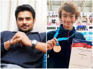 നീന്തലില്‍ രാജ്യത്തിനായി വെള്ളി നേടി മാധവന്റെ മകന്‍; സന്തോഷം പങ്കുവെച്ച് താരം
