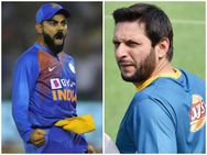 വീണ്ടും അതേ നേട്ടം... കോലി മാസെന്ന് ഐസിസി, അഫ്രീഡിയുടെ പ്രതികരണം ഇങ്ങനെ