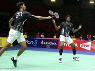 വിസ്മയ പ്രകടനവുമായി സാത്വിക്കും ചിരാഗും; ഫ്രഞ്ച് ഓപ്പണ്‍ ബാഡ്മിന്റണ്‍ ഫൈനലില്‍