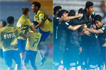 അണ്ടര്‍ 17 ലോകകപ്പ്; അവസാന മിനിറ്റ് ഗോളില്‍ ബ്രസീല്‍ ഫൈനലില്‍, പെനാല്‍റ്റി കടന്ന് മെക്‌സിക്കോയും