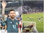 മെസ്സിയേ.. അടിക്കല്ലെ മെസ്സിയേ, നാട്ടിലെ ചെക്കന്‍മാര് സൊയ്‌ര്യം തരില്ല, വീഡിയോ വൈറല്‍