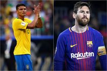 മെസ്സിയെ ഭയമില്ലെന്ന് ബ്രസീല്‍ താരം തിയാഗോ സില്‍വ; ഇനി കളിക്കളത്തില്‍ കാണാം