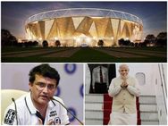 ഏറ്റവും വലിയ ക്രിക്കറ്റ് സ്‌റ്റേഡിയം അഹമ്മദാബാദില്‍ ഒരുങ്ങി; ഉദ്ഘാടനത്തിന് വമ്പന്‍ മത്സരം