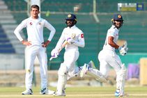 ടെസ്റ്റ്: പാകിസ്താനെതിരേ ശ്രീലങ്കയ്ക്ക് ഒന്നാം ഇന്നിങ്‌സ് ലീഡ്, ആതിഥേയര്‍ പൊരുതുന്നു