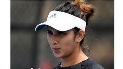 മടങ്ങിവരവില്‍ കുതിപ്പുമായി സാനിയ; ഹൊബാര്‍ട്ടില്‍ ഫൈനലില്‍