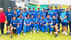 ക്യാപ്റ്റന്‍ പ്രിയം ഗാര്‍ഗിന് സെഞ്ച്വറി; ദക്ഷിണാഫ്രിക്കയെ ഇന്ത്യന്‍ യുവനിര തകര്‍ത്തു