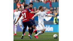 കുതിപ്പ് തുടര്‍ന്ന് റയല്‍ മാഡ്രിഡ്, ഒസാസുനയെ തകര്‍ത്തു; ലീഗില്‍ തലപ്പത്ത്